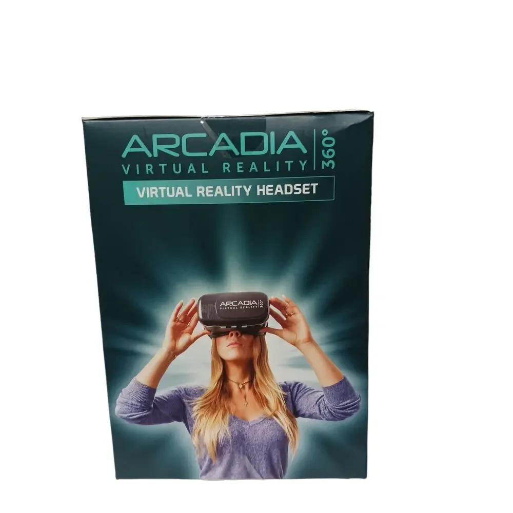 😎Arcadia Virtual Reality Headset 360 VR V1-0917 Smartphone Summer Gaming Fun😎